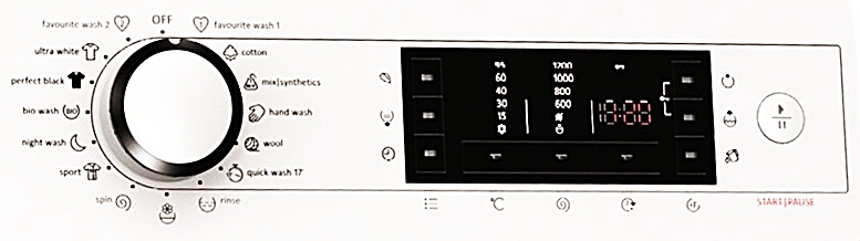 Gorenje W6523S functii si programe