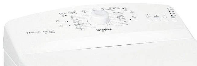 Whirlpool AWE 55711 R panou comenzi