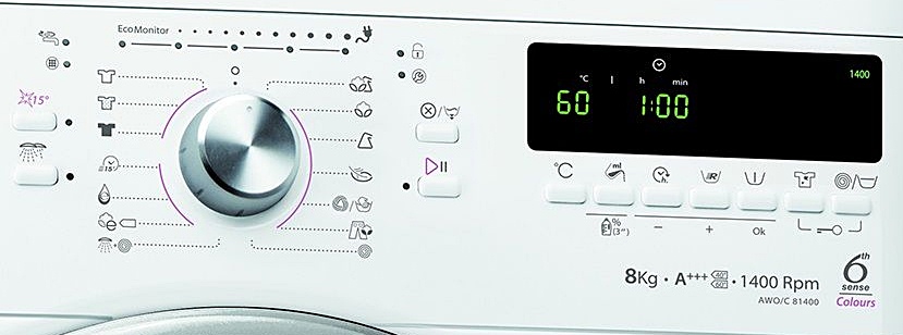 Whirlpool AWOC 81400 functii si programe de spalare