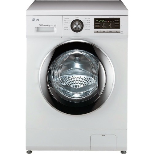 Masina de spalat rufe LG 6 MOTION F1296NDA3 SLIM, 6 kg, 1200 RPM, Clasa A+++