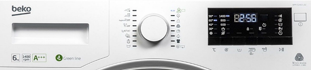 Beko WMY61483LB2 panou comenzi