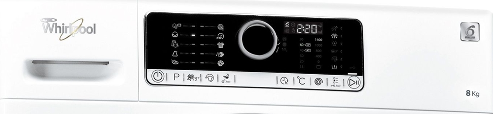 Whirlpool Supreme Care FSCR80412 review, pret, pareri, opinii, masina de spalat rufe panou comenzi