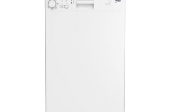 Beko DFS05011W, Masina de spalat vase, 10 seturi, 5 programe, Clasa A+, 45 cm, Alb