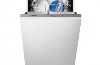 Electrolux ESL4201LO, Masina de spalat vase slim incorporabila, 9 seturi, 5 programe, Clasa A+, 45 cm