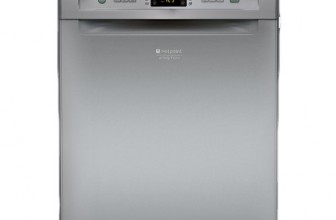 Hotpoint LFF8M019X, Masina de spalat vase, 14 Seturi, 8 Programe, Clasa A+, 60 cm, Inox