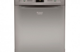 Hotpoint LFF8M121CX Masina de spalat vase, 14 seturi, 8 programe, Clasa A++, Inox