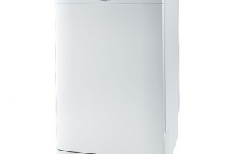 Indesit DSR 57M19 A, Masina de spalat vase, 10 Seturi, 7 Programe, Clasa A+, 45 cm, Alb