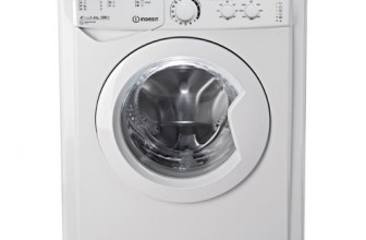 Indesit EWSD 61252 W EU Masina de spalat rufe slim, 6 KG, 1200 RPM, Clasa A++, Alb