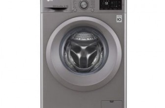 LG F4J5TN7S, Masina de spalat rufe, Direct Drive, 8 kg, 1400 RPM, Clasa A+++, 60 cm, Argintiu