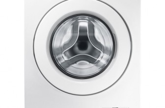 Samsung Eco Bubble WF8EF5E0W4W/LE, Masina de spalat rufe, 1400 RPM, 8 kg, Clasa A+++, Alb