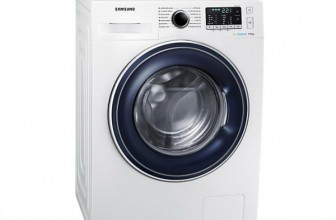 Samsung WW70J5345FW/LE EcoBuuble, Masina de spalat rufe, 7 kg, 1200 RPM, Clasa A+++, 60 cm, Alb