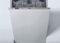 Whirlpool WSIC 3M17, Masina de spalat vase incorporabila, 10 seturi, 6 programe, 6th Sense, Clasa A+, 45 cm